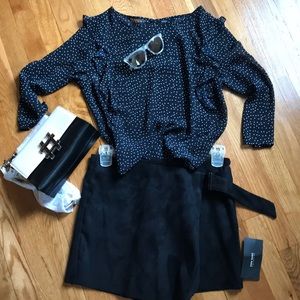 LAST CALL 🙌NWOT Bershka Woman Polka Dot T-shirt